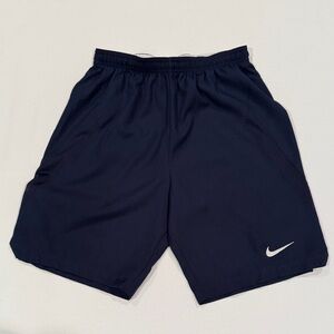 Nike kids Navy Athletic Shorts